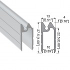 Aluminium Hybrid Extrusion for 10mm Panels